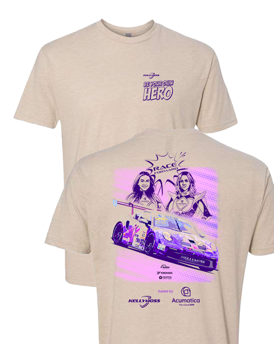 Be Your Own Hero Oatmeal T-shirt